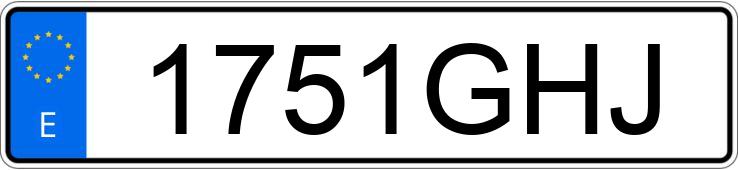 Numer rejestracyjny 1751GHJ posiada KIA CARNIVAL