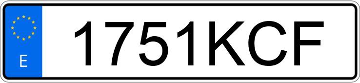 Numer rejestracyjny 1751KCF posiada CITROEN BERLINGO Numer rejestracyjny 1751KCF posiada CITROEN BERLINGO