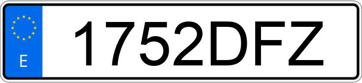 Numer rejestracyjny 1752DFZ posiada PEUGEOT 407 Numer rejestracyjny 1752DFZ posiada PEUGEOT 407