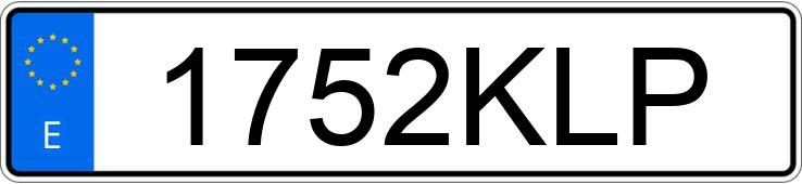 Numer rejestracyjny 1752KLP posiada AUDI RS4 Numer rejestracyjny 1752KLP posiada AUDI RS4