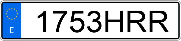 Numer rejestracyjny 1753HRR posiada RENAULT GRAND SCENIC Numer rejestracyjny 1753HRR posiada RENAULT GRAND SCENIC