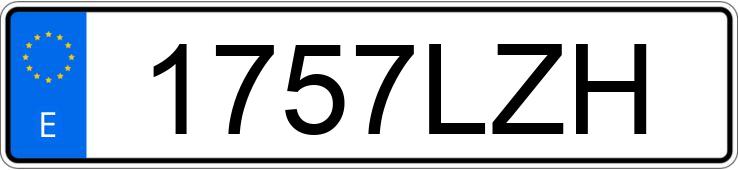 Numer rejestracyjny 1757LZH posiada TOYOTA COROLLA Numer rejestracyjny 1757LZH posiada TOYOTA COROLLA