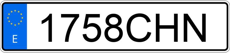 Numer rejestracyjny 1758CHN posiada BMW SERIE 3 Numer rejestracyjny 1758CHN posiada BMW SERIE 3