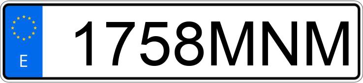 Numer rejestracyjny 1758MNM posiada VOLKSWAGEN GOLF Numer rejestracyjny 1758MNM posiada VOLKSWAGEN GOLF