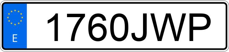 Numer rejestracyjny 1760JWP posiada OPEL INSIGNIA