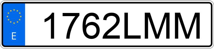 Numer rejestracyjny 1762LMM posiada MERCEDES CLK (208-209)