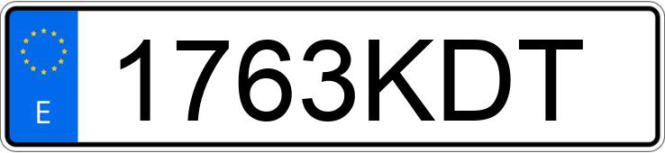 Numer rejestracyjny 1763KDT posiada MAZDA CX-5