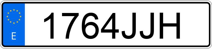 Numer rejestracyjny 1764JJH posiada PEUGEOT BOXER Numer rejestracyjny 1764JJH posiada PEUGEOT BOXER