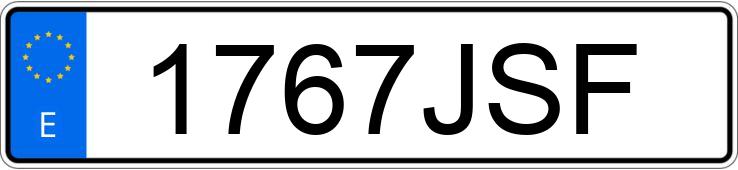 Registreringsnummer1767JSF har MERCEDES C (205)