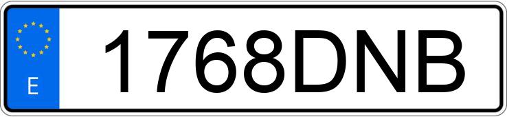 Numer rejestracyjny 1768DNB posiada TOYOTA AVENSIS Numer rejestracyjny 1768DNB posiada TOYOTA AVENSIS