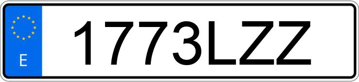 Numer rejestracyjny 1773LZZ posiada VOLVO XC60