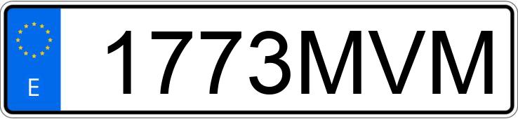 Numer rejestracyjny 1773MVM posiada AUDI SQ8