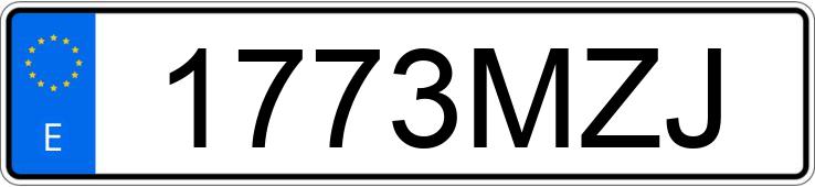 Numer rejestracyjny 1773MZJ posiada LIFAN E Numer rejestracyjny 1773MZJ posiada LIFAN E