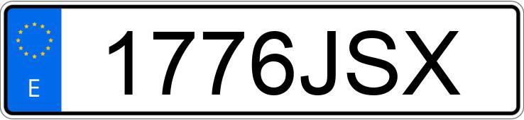 Numer rejestracyjny 1776JSX posiada BMW SERIE 2