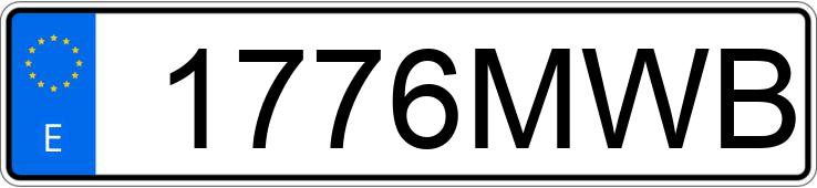 Numer rejestracyjny 1776MWB posiada SKODA KAROQ