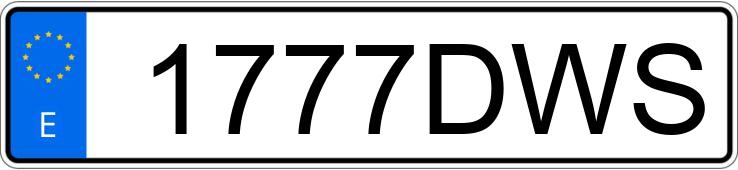 Numer rejestracyjny 1777DWS posiada SEAT LEON Numer rejestracyjny 1777DWS posiada SEAT LEON