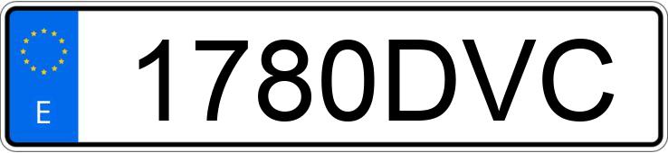 Numer rejestracyjny 1780DVC posiada VOLKSWAGEN PASSAT