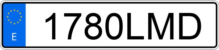 Numer rejestracyjny 1780LMD posiada MAN TGL