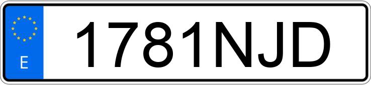 Numer rejestracyjny 1781NJD posiada TOYOTA RAV4 Numer rejestracyjny 1781NJD posiada TOYOTA RAV4