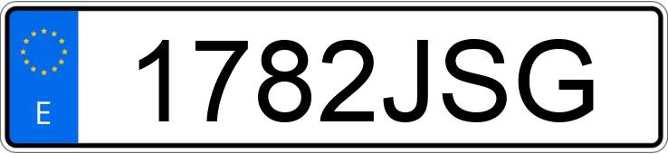 Numer rejestracyjny 1782JSG posiada RENAULT TALISMAN