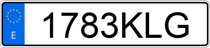 Numer rejestracyjny 1783KLG posiada PEUGEOT 208 Numer rejestracyjny 1783KLG posiada PEUGEOT 208