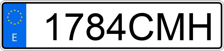 Numer rejestracyjny 1784CMH posiada TOYOTA MR2 Numer rejestracyjny 1784CMH posiada TOYOTA MR2