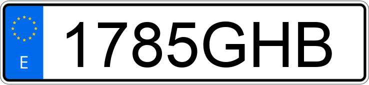 Numer rejestracyjny 1785GHB posiada AUDI A3 Numer rejestracyjny 1785GHB posiada AUDI A3