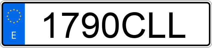 Numer rejestracyjny 1790CLL posiada MERCEDES E 240 (210)