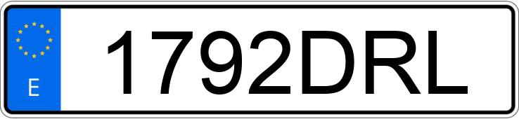 Numer rejestracyjny 1792DRL posiada HYUNDAI GETZ Numer rejestracyjny 1792DRL posiada HYUNDAI GETZ