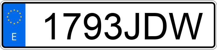 Numer rejestracyjny 1793JDW posiada OPEL CORSA Numer rejestracyjny 1793JDW posiada OPEL CORSA