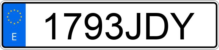 Numer rejestracyjny 1793JDY posiada PEUGEOT 308 Numer rejestracyjny 1793JDY posiada PEUGEOT 308