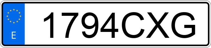 Numer rejestracyjny 1794CXG posiada CITROEN C2 Numer rejestracyjny 1794CXG posiada CITROEN C2