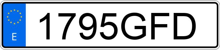 Numer rejestracyjny 1795GFD posiada LAND ROVER RANGE ROVER SPORT Numer rejestracyjny 1795GFD posiada LAND ROVER RANGE ROVER SPORT