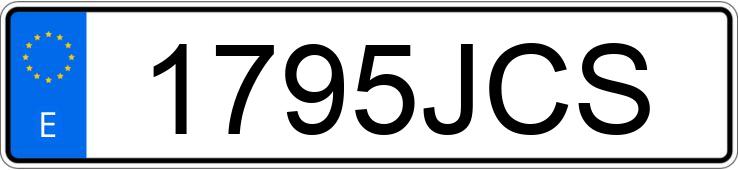 Numer rejestracyjny 1795JCS posiada PEUGEOT 308