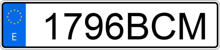 Numer rejestracyjny 1796BCM posiada FORD MONDEO Numer rejestracyjny 1796BCM posiada FORD MONDEO