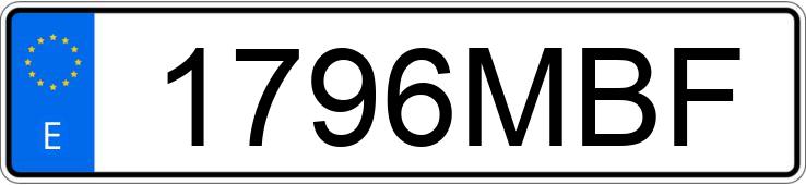 Numer rejestracyjny 1796MBF posiada BENELLI TRK Numer rejestracyjny 1796MBF posiada BENELLI TRK