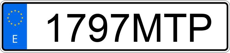 Numer rejestracyjny 1797MTP posiada AUDI Q3 SPORTBACK Numer rejestracyjny 1797MTP posiada AUDI Q3 SPORTBACK