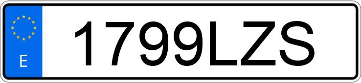 Numer rejestracyjny 1799LZS posiada TOYOTA C-HR Numer rejestracyjny 1799LZS posiada TOYOTA C-HR