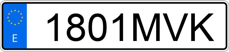 Numer rejestracyjny 1801MVK posiada NISSAN QASHQAI