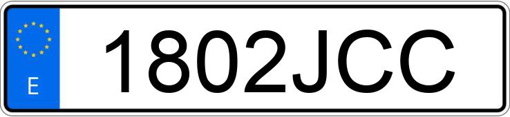 Numer rejestracyjny 1802JCC posiada VOLKSWAGEN TOUAREG