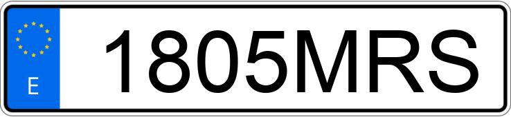 Numer rejestracyjny 1805MRS posiada MERCEDES CLA (118)