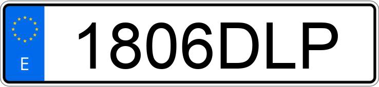 Numer rejestracyjny 1806DLP posiada CHRYSLER 300 C