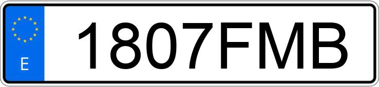 Numer rejestracyjny 1807FMB posiada RENAULT CLIO