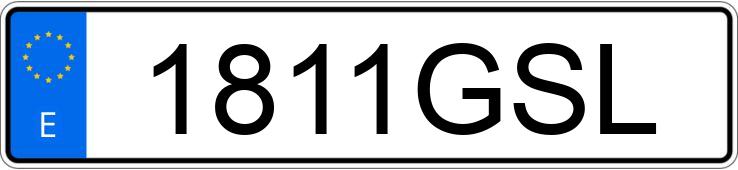 Numer rejestracyjny 1811GSL posiada CITROEN C4 Numer rejestracyjny 1811GSL posiada CITROEN C4