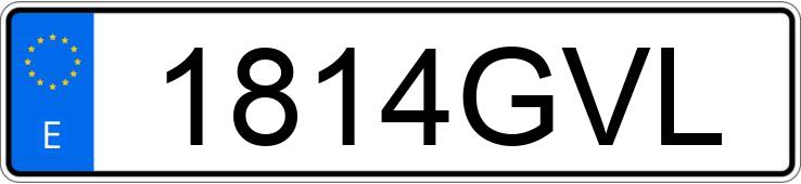 Numer rejestracyjny 1814GVL posiada HONDA CIVIC Numer rejestracyjny 1814GVL posiada HONDA CIVIC