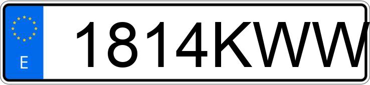 Numer rejestracyjny 1814KWW posiada BOMBARDIER OUTLANDER Numer rejestracyjny 1814KWW posiada BOMBARDIER OUTLANDER