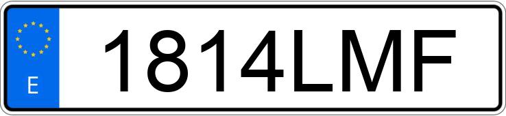 Numer rejestracyjny 1814LMF posiada VOLKSWAGEN POLO