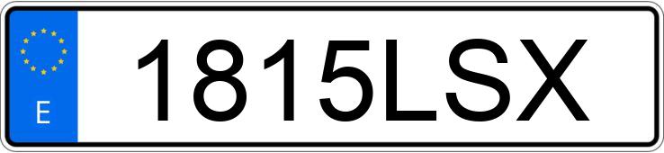 Numer rejestracyjny 1815LSX posiada CITROEN BERLINGO Numer rejestracyjny 1815LSX posiada CITROEN BERLINGO