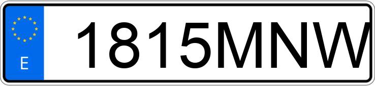 Numer rejestracyjny 1815MNW posiada CUPRA FORMENTOR Numer rejestracyjny 1815MNW posiada CUPRA FORMENTOR