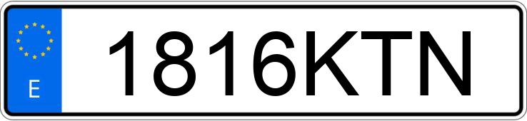 Numer rejestracyjny 1816KTN posiada AUDI A3 SPORTBACK Numer rejestracyjny 1816KTN posiada AUDI A3 SPORTBACK